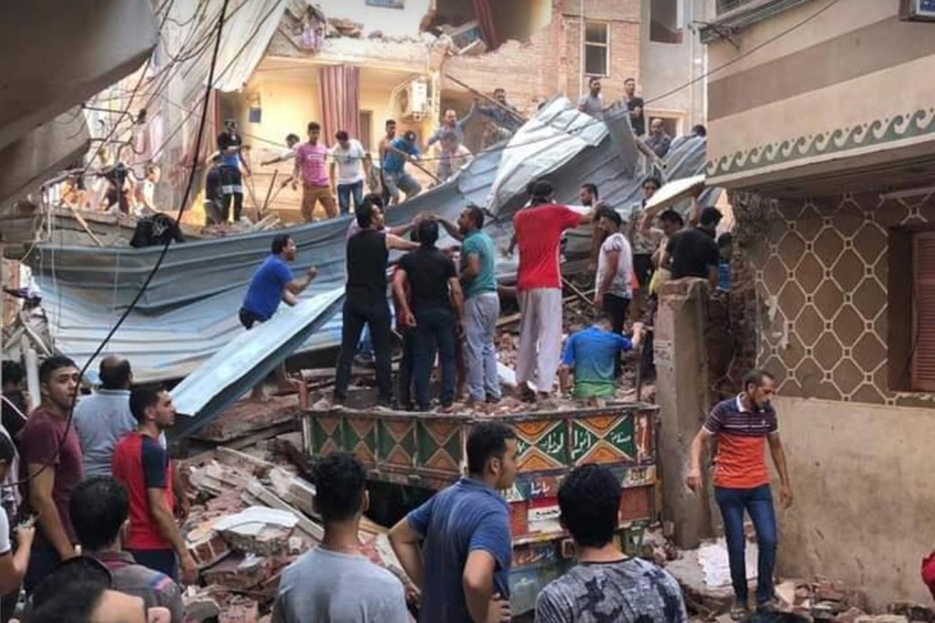 Building collapses in Egypt: 8 dead Building collapses in Egypt: 8 dead